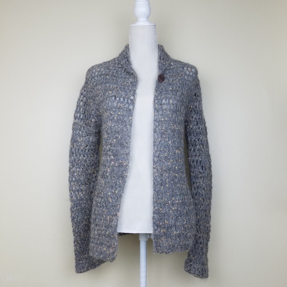 Free People Crochet Cardigan Sweater Size Small